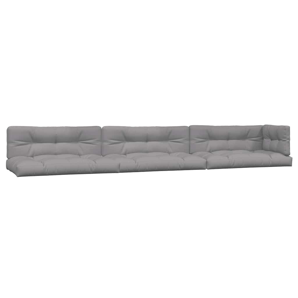 6 Piece Garden Pallet Sofa Set with Cushions Solid Wood Acacia