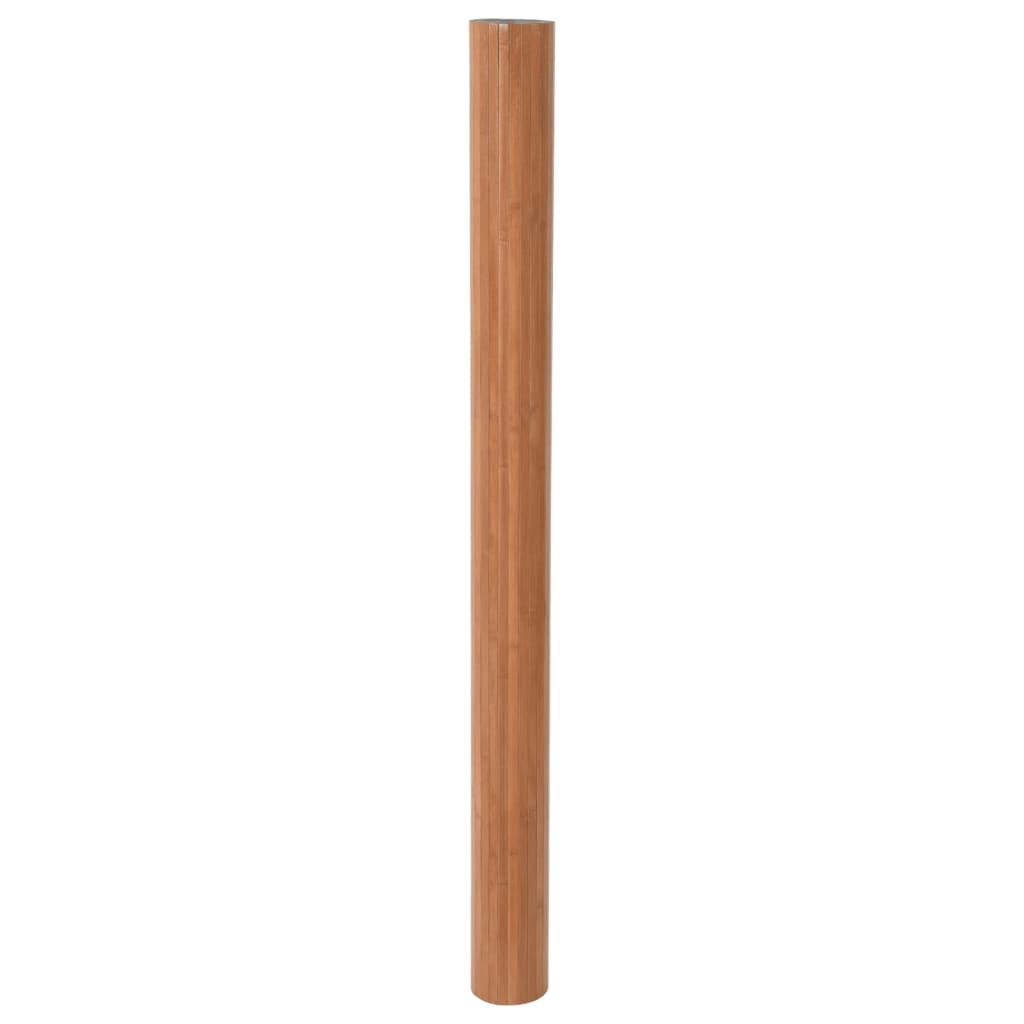Room Divider Brown Width 250 cm Height 165 cm Bamboo