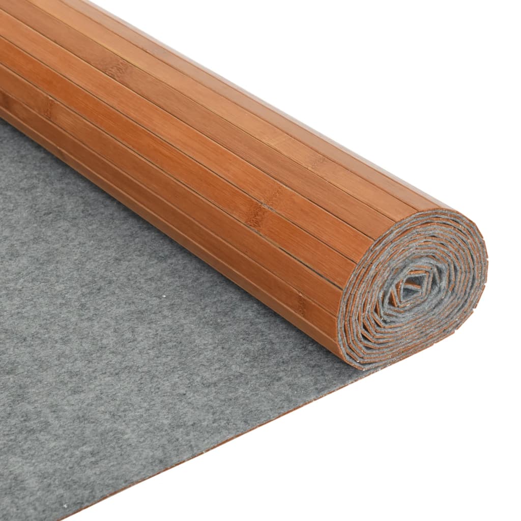 Room Divider Brown Width 250 cm Height 165 cm Bamboo