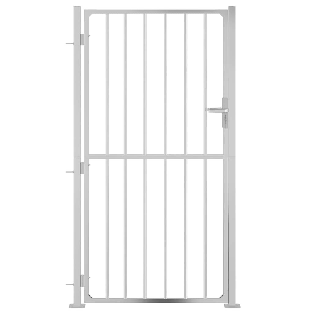 Garden Gate 100x175 cm Stainless Steel