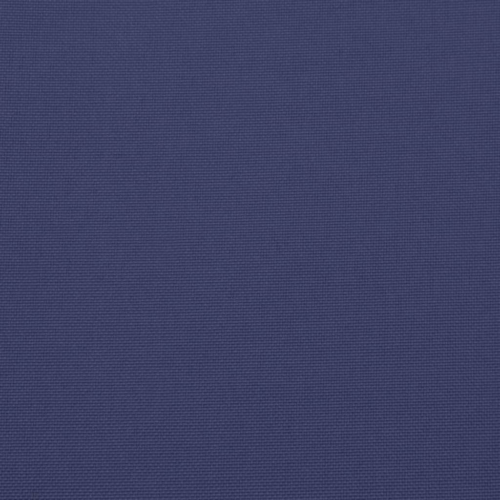 Garden Bench Cushions 2 pcs Navy Blue 200x50x7 cm Oxford Fabric