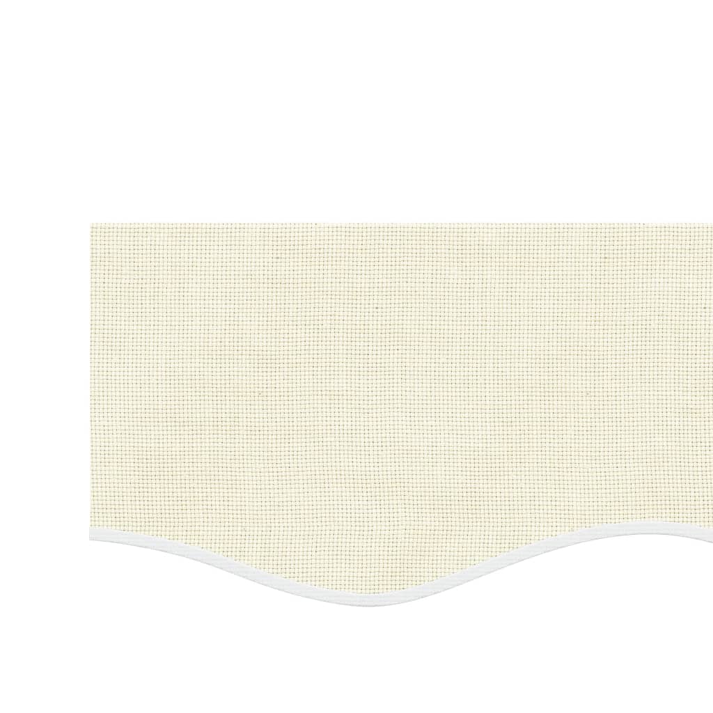 Replacement Fabric for Awning Valance Cream Stripe 4.5 m