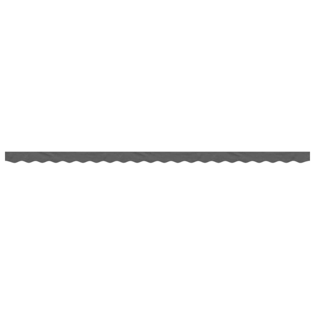 Awning Valance Replacement Anthracite Stripe 500 cm