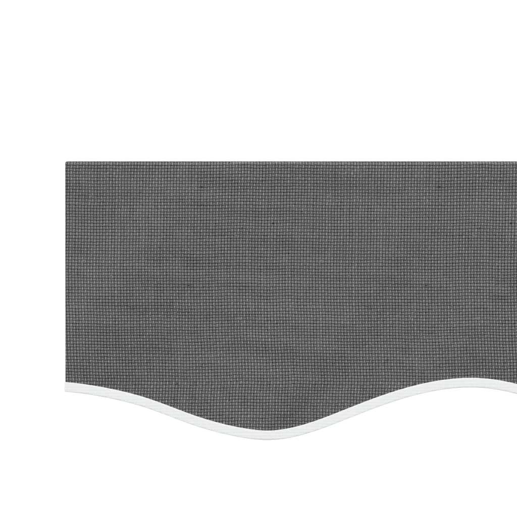 Awning Valance Replacement Anthracite Stripe 500 cm