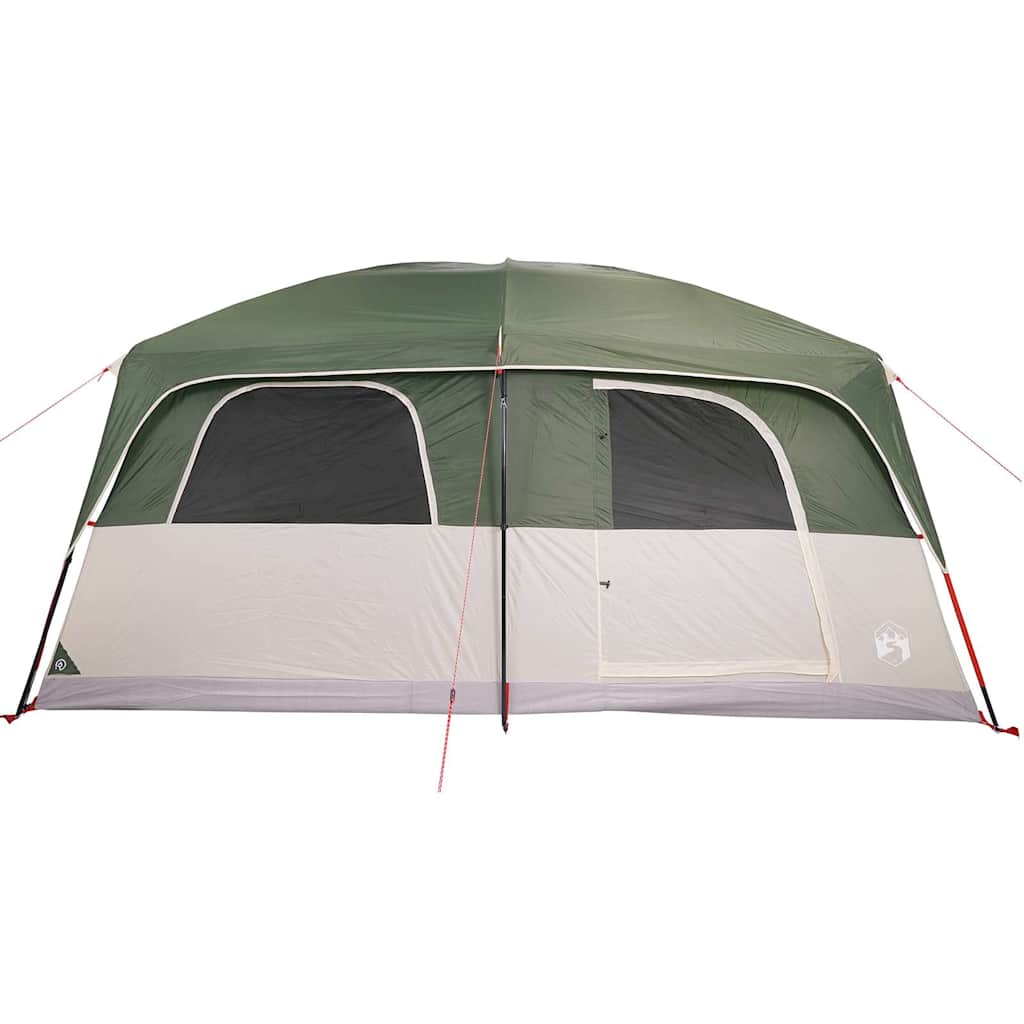 Family Tent Cabin 8-Person Green Waterproof