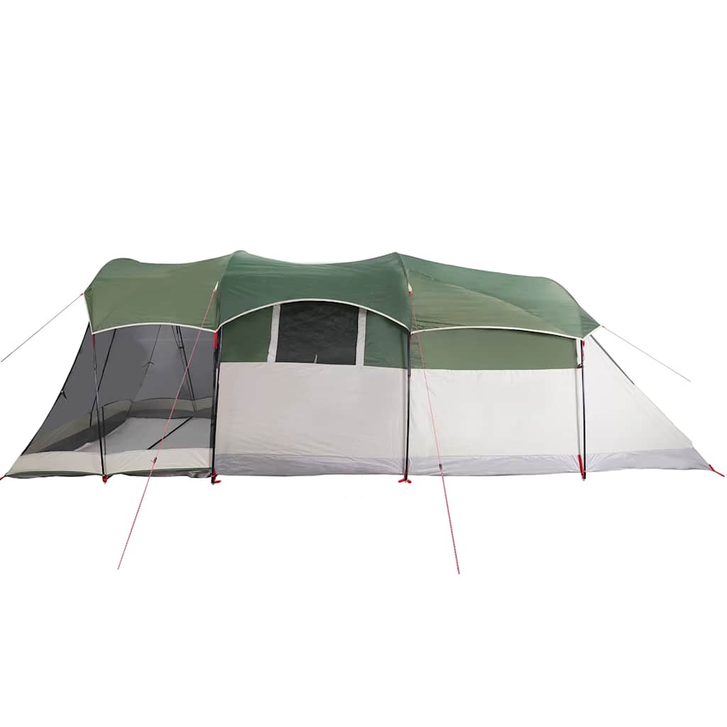 Family Tent Tunnel 8-Person Green Waterproof