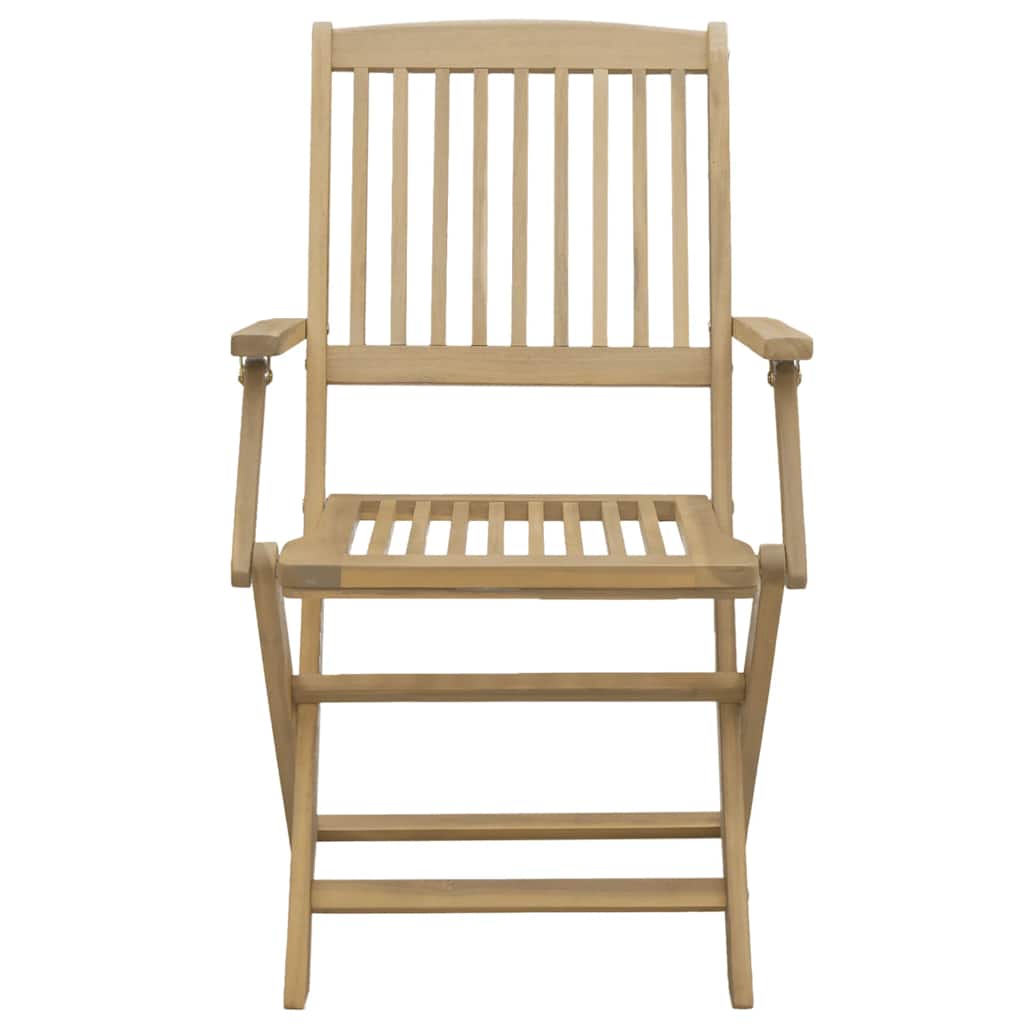 Folding Chairs 4 pcs 54x61x88 cm Solid Wood Acacia