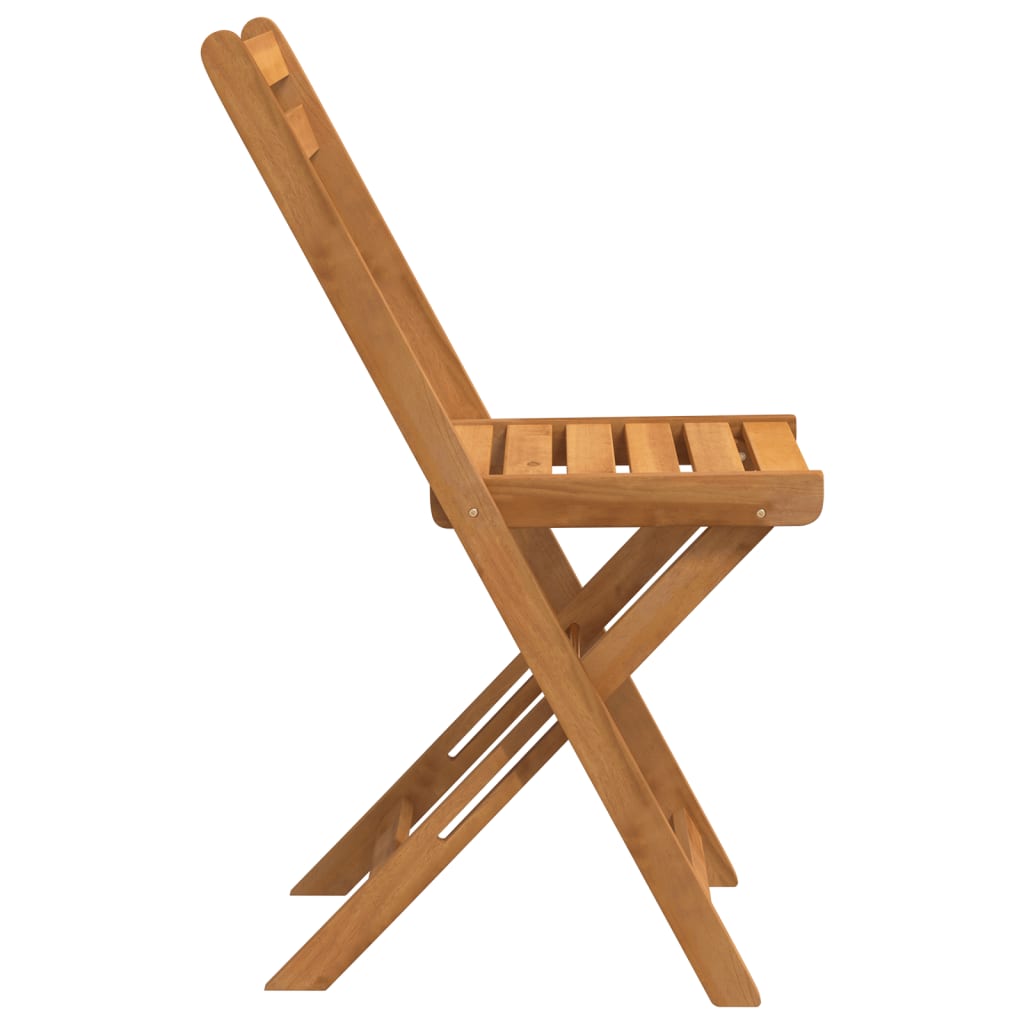 Folding Chairs 4 pcs Solid Wood Acacia