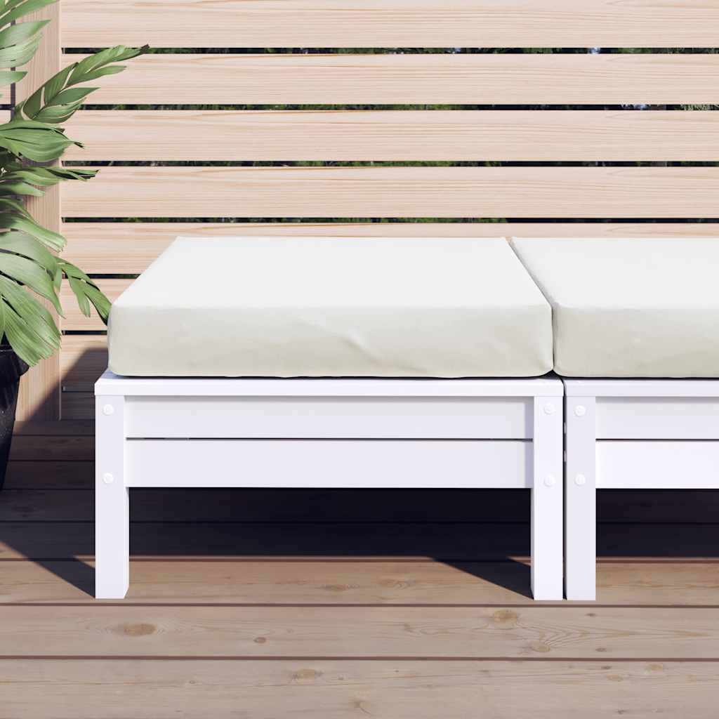 Pallet Cushion Melange Cream 60x60x9.5 cm Fabric