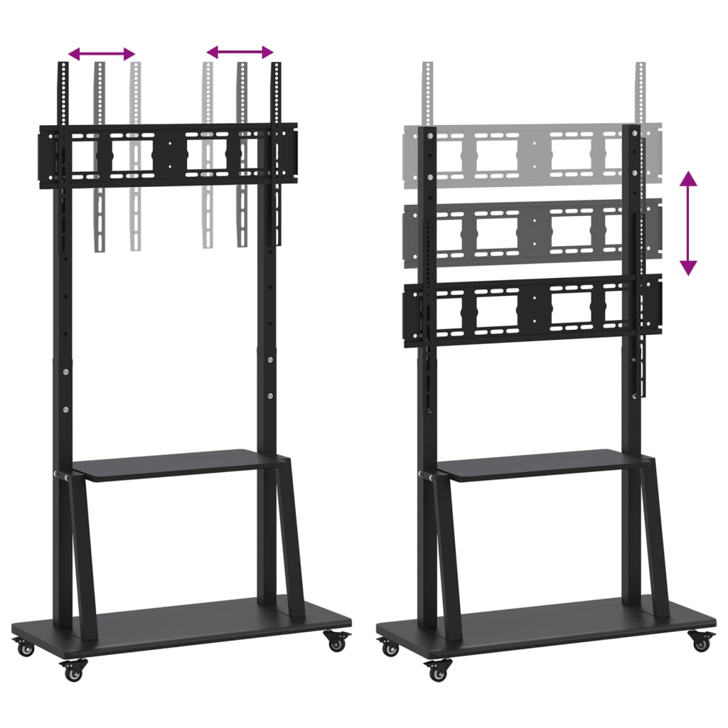 TV Stand on Wheels 32-90 Inch Screen Max VESA 800x600 mm 100kg