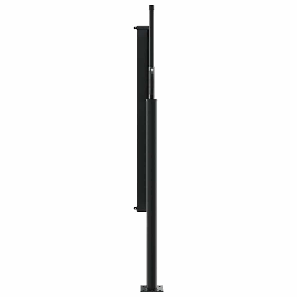 Retractable Side Awning Cream 120x500 cm