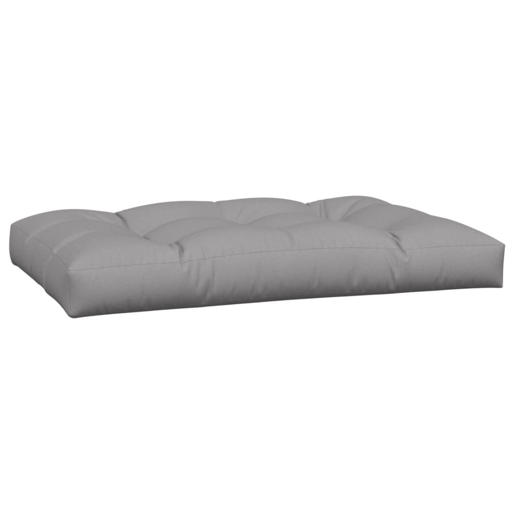 Pallet Cushions 3 pcs Grey Fabric