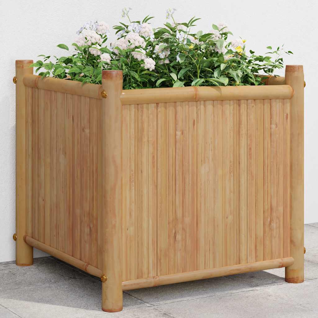 Planter 40x40x40 cm Bamboo