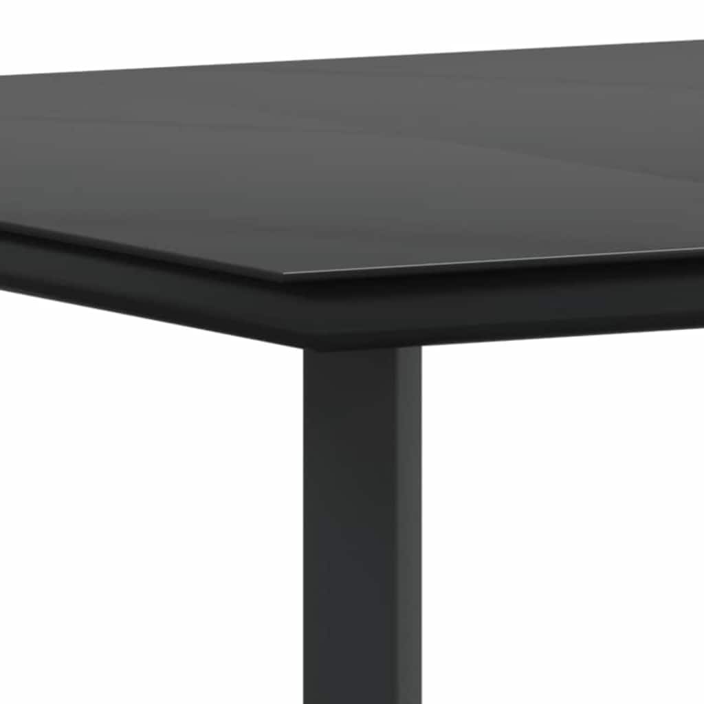 Garden Dining Set with Cushion 5 pcs Grey Poly Rattan