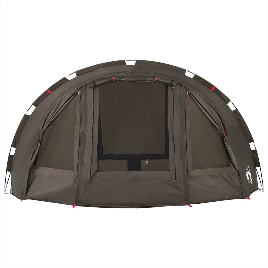 Fishing Tent 2-Person Brown Waterproof