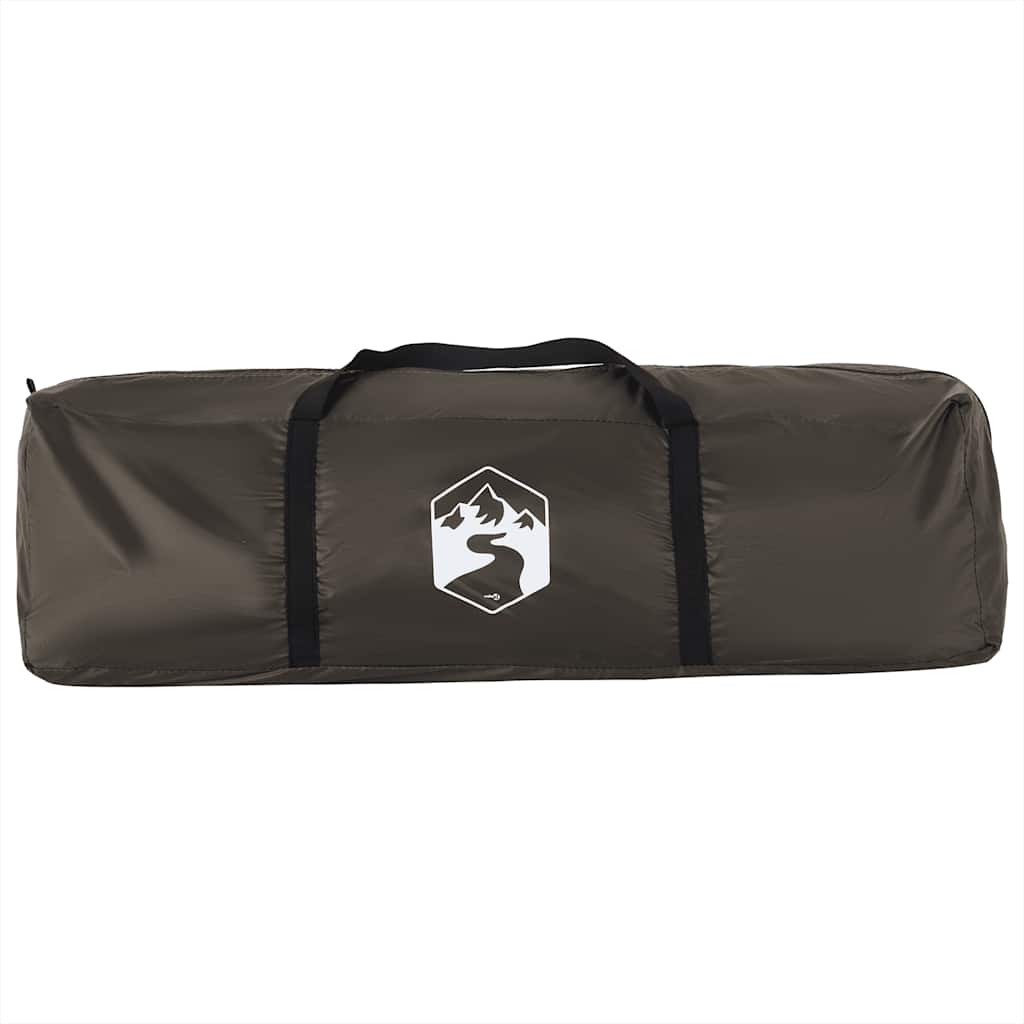 Fishing Tent 2-Person Brown Waterproof