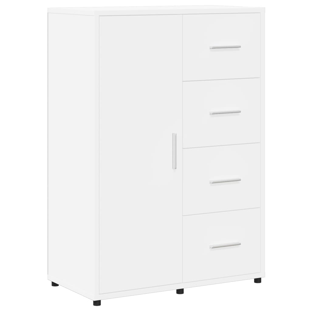 Sideboards 2 pcs White 60x31x84 cm Engineered Wood