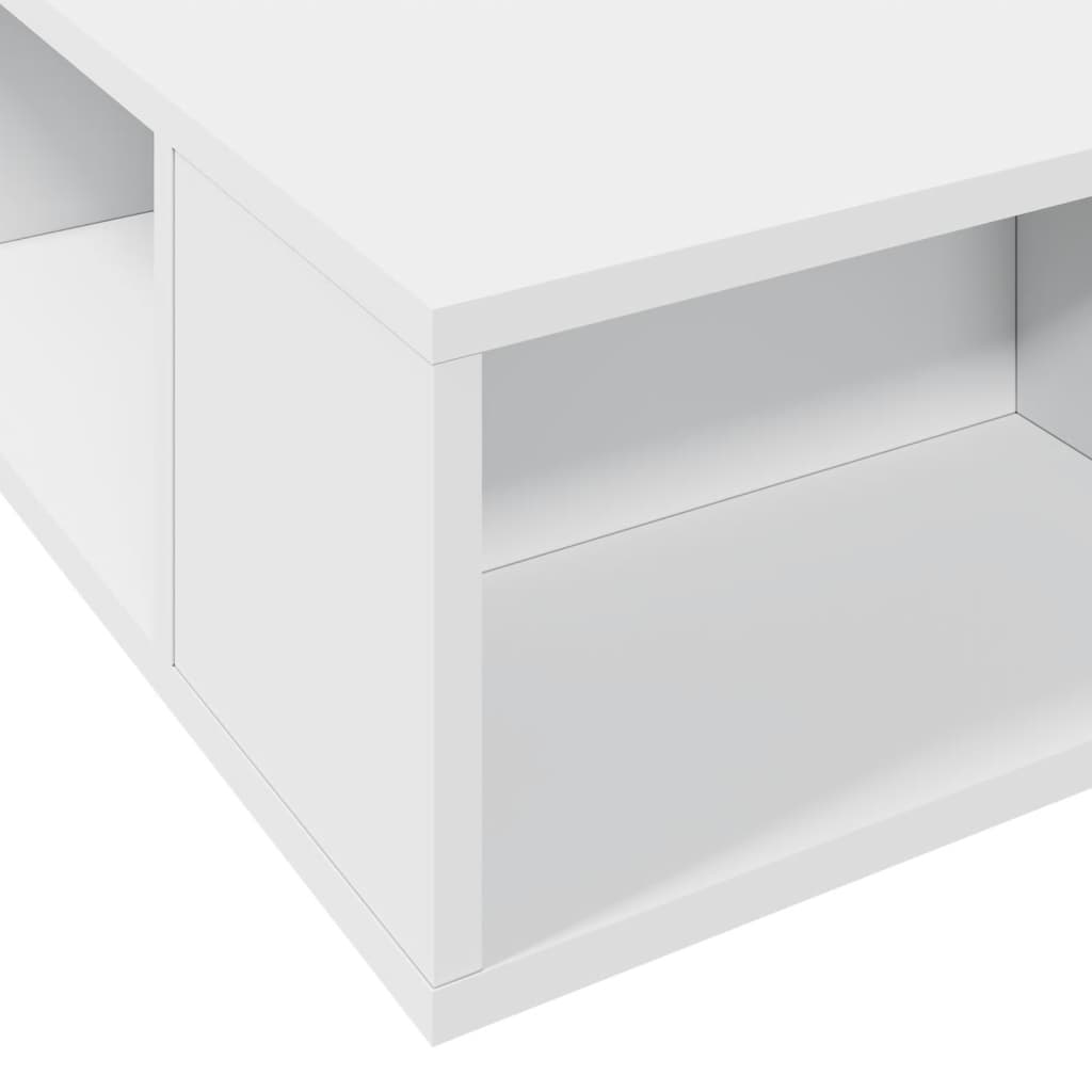 Bed Frame without Mattress White 150x200 cm