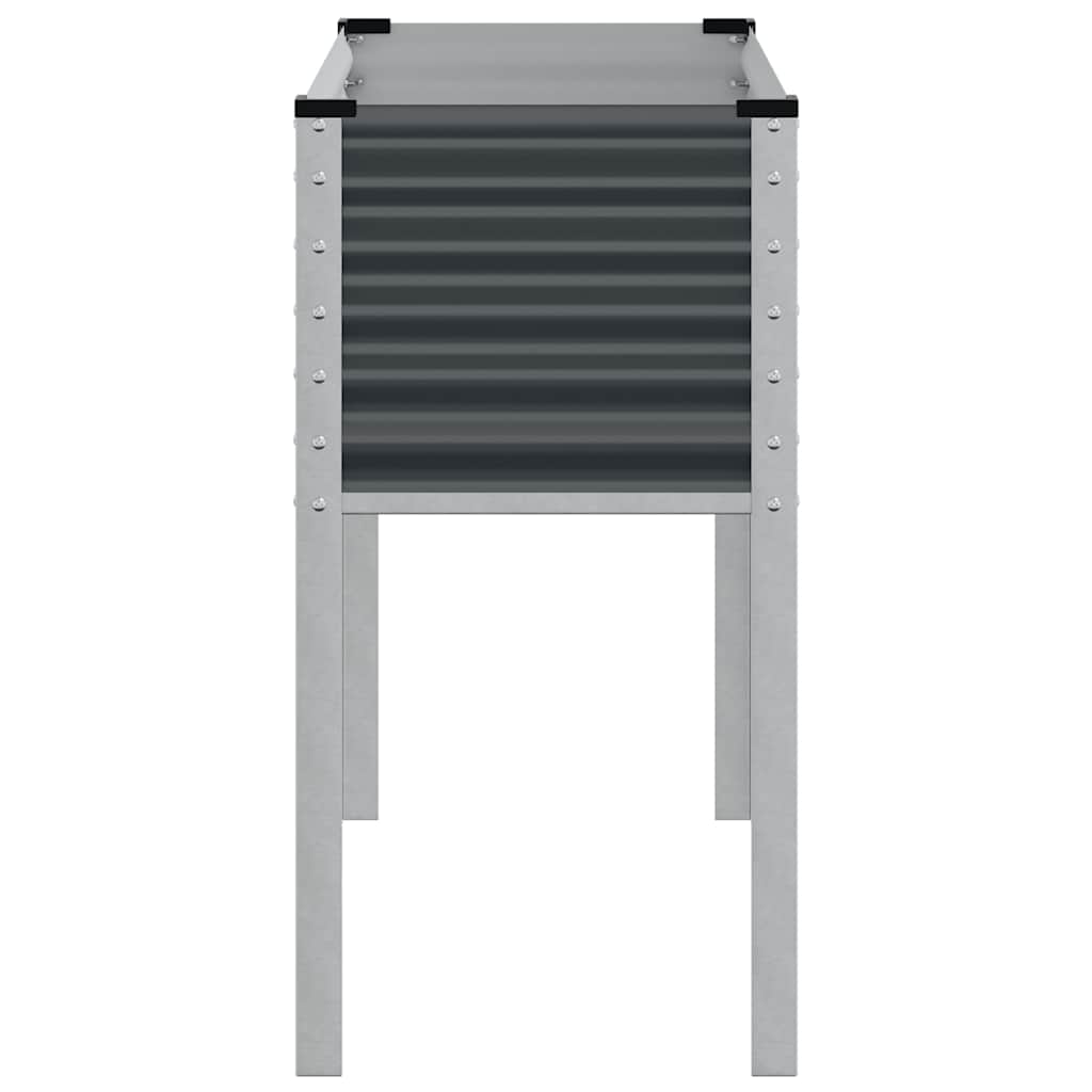 Garden Planter Anthracite 100x45x90 cm Steel