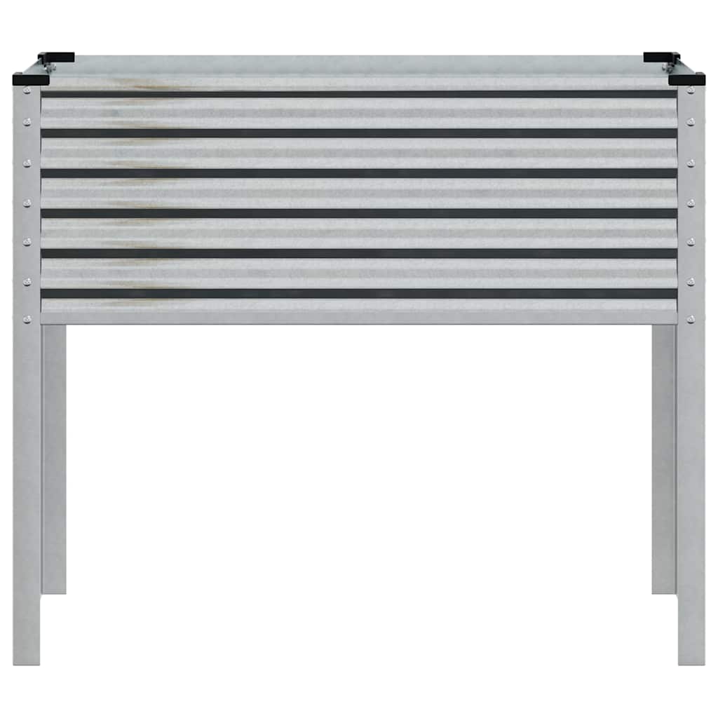 Garden Planter 100x45x90 cm Galvanised Steel
