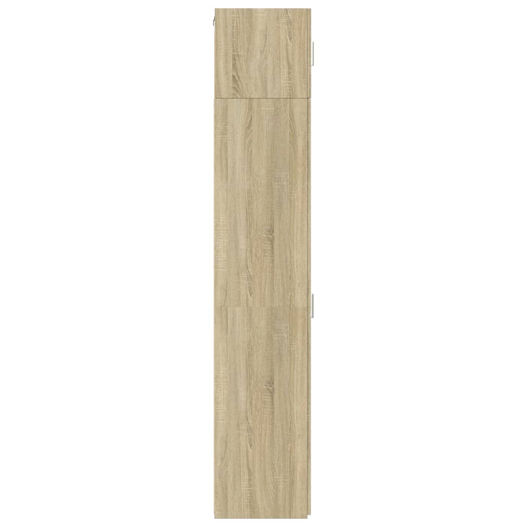 Slim Storage Cabinet Sonoma Oak 40x42.5x225 cm Engineered Wood