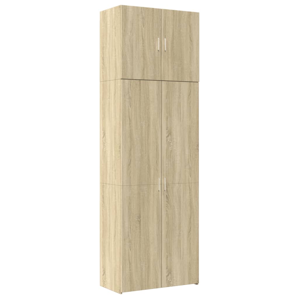 Highboard Sonoma Oak 80x42.5x249 cm Engineered Wood