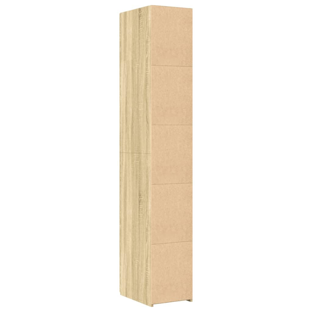 Highboard Sonoma Oak 30x42.5x185 cm Engineered Wood