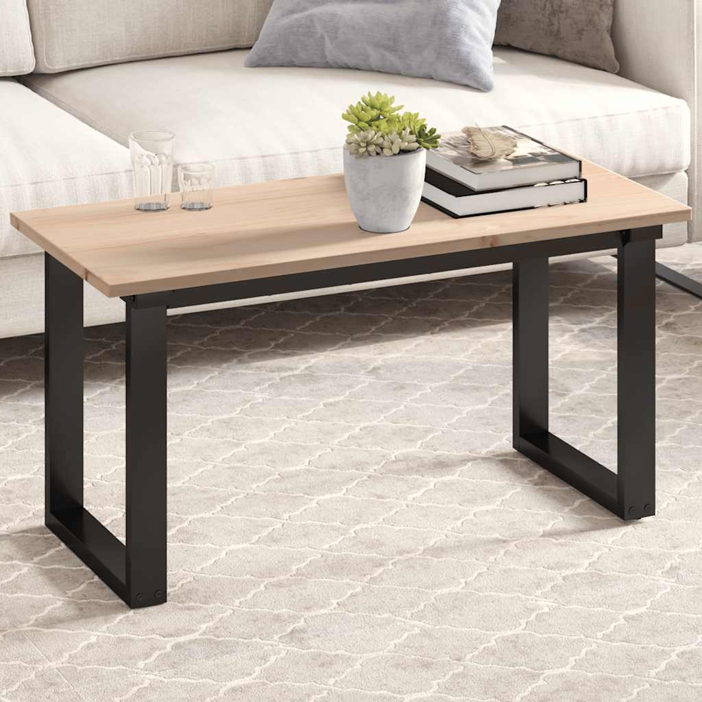 Table Top 90x40x1.7 cm Rectangular Solid Wood Pine