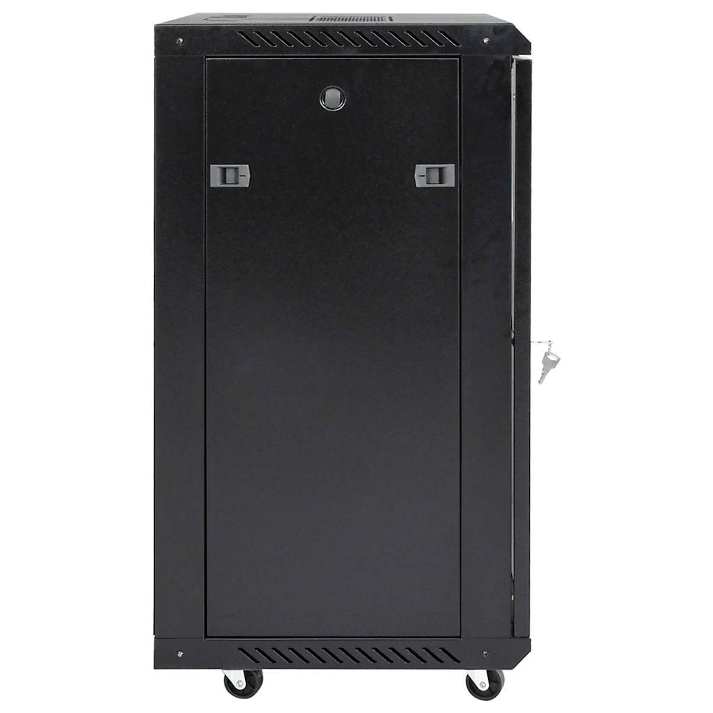 15U Network Cabinet with Swivel Feet 19" IP20 60x45x86 cm