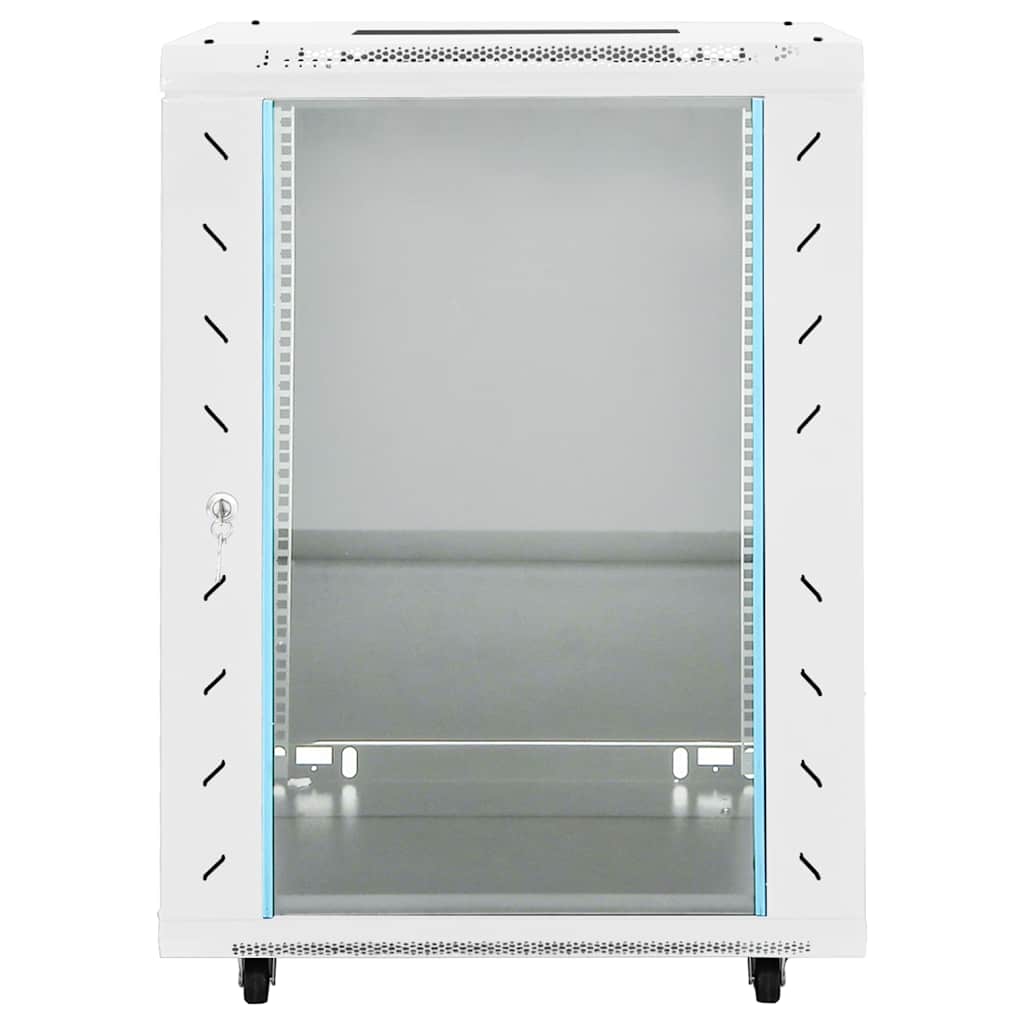 15U Network Cabinet with Swivel Feet 19" IP20 60x45x86 cm