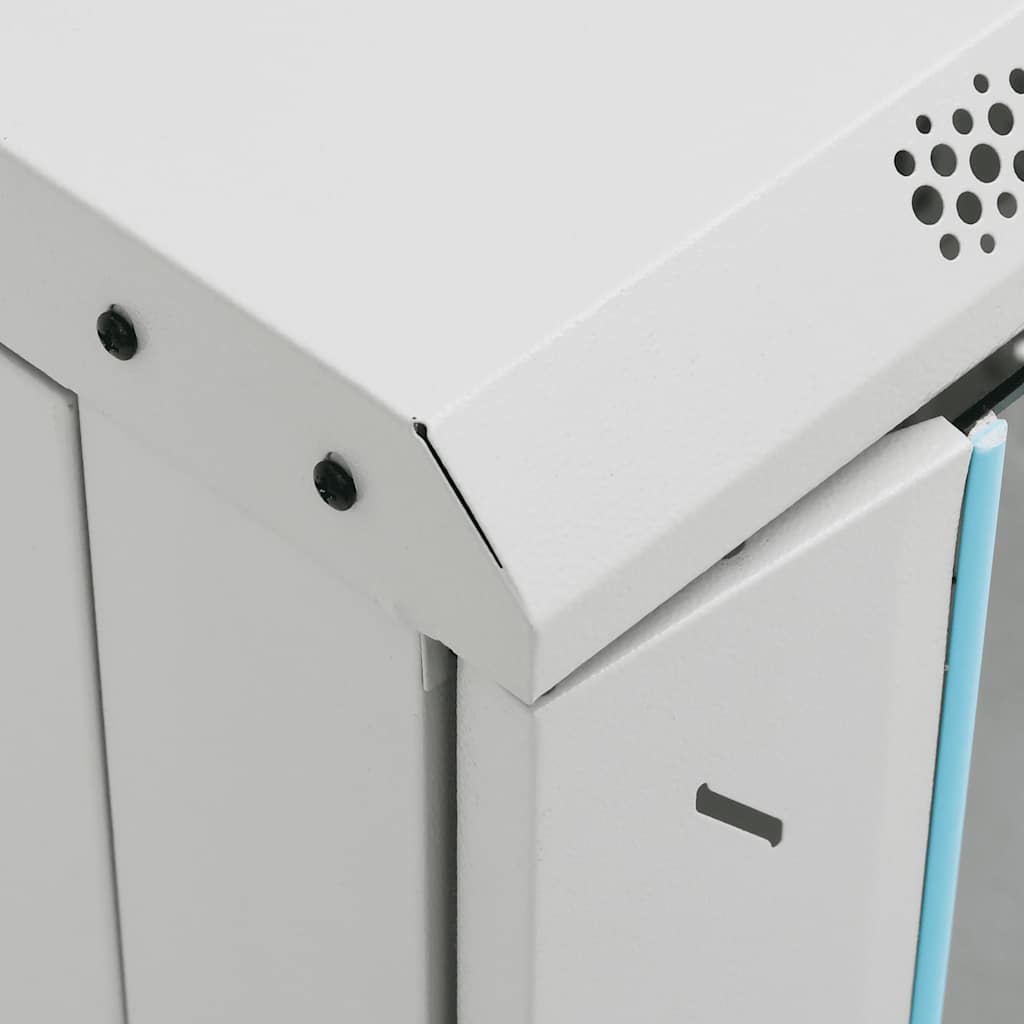 15U Network Cabinet with Swivel Feet 19" IP20 60x45x86 cm