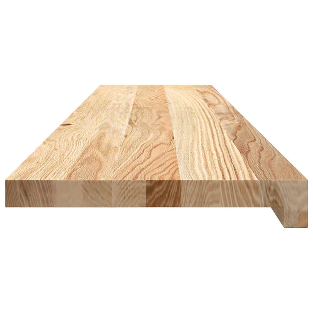 Stair Treads 20 pcs Untreated 110x30x2 cm Solid Wood Oak
