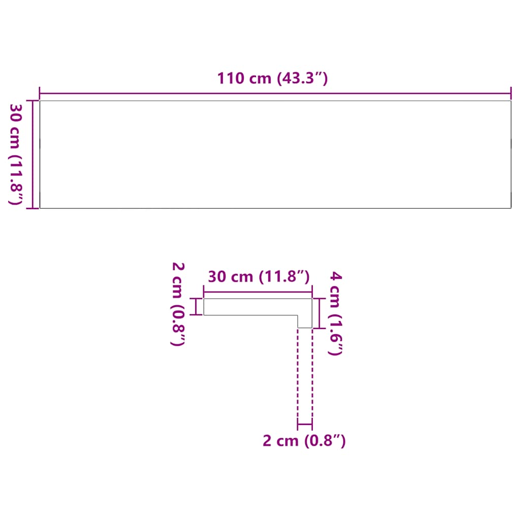 Stair Treads 20 pcs Untreated 110x30x2 cm Solid Wood Oak