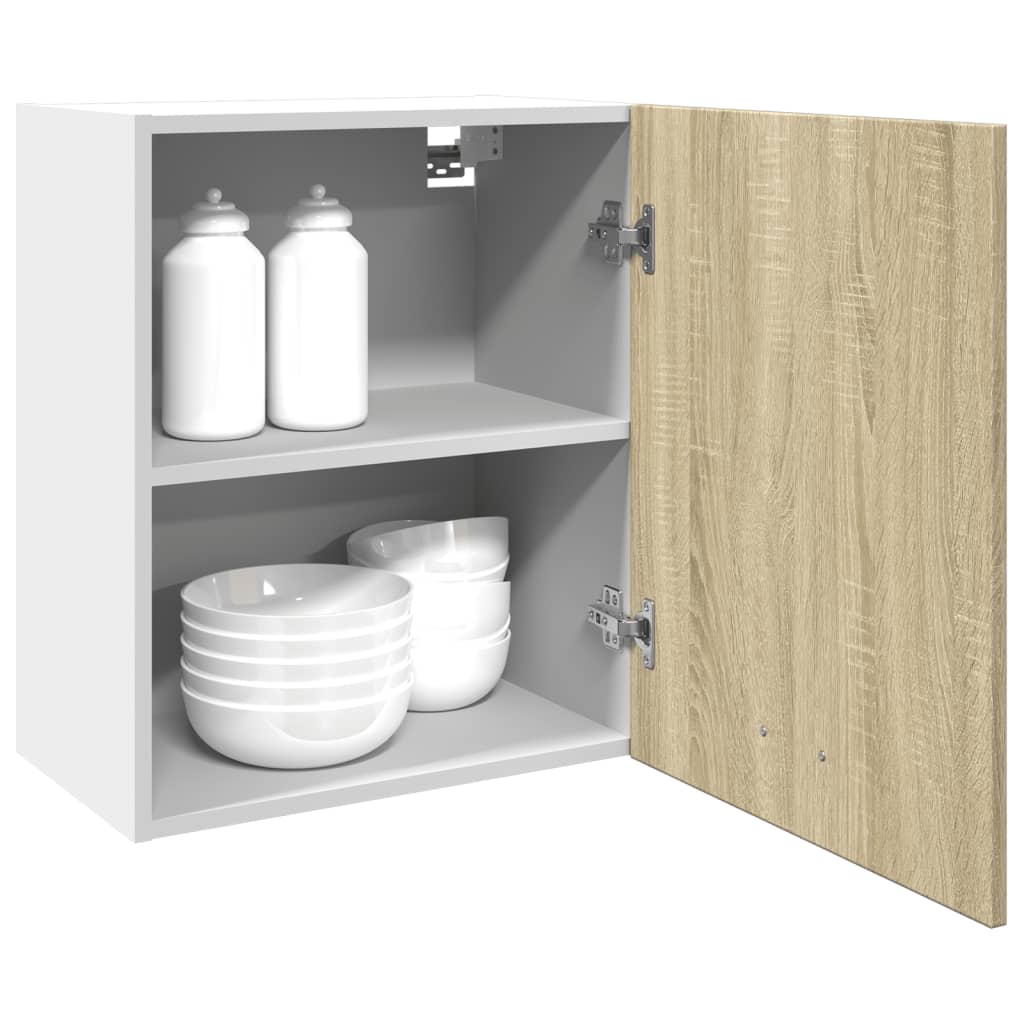 Wall Mounted Cabinet Lyon Sonoma Oak 50x31x60 cm Engineered Wood
