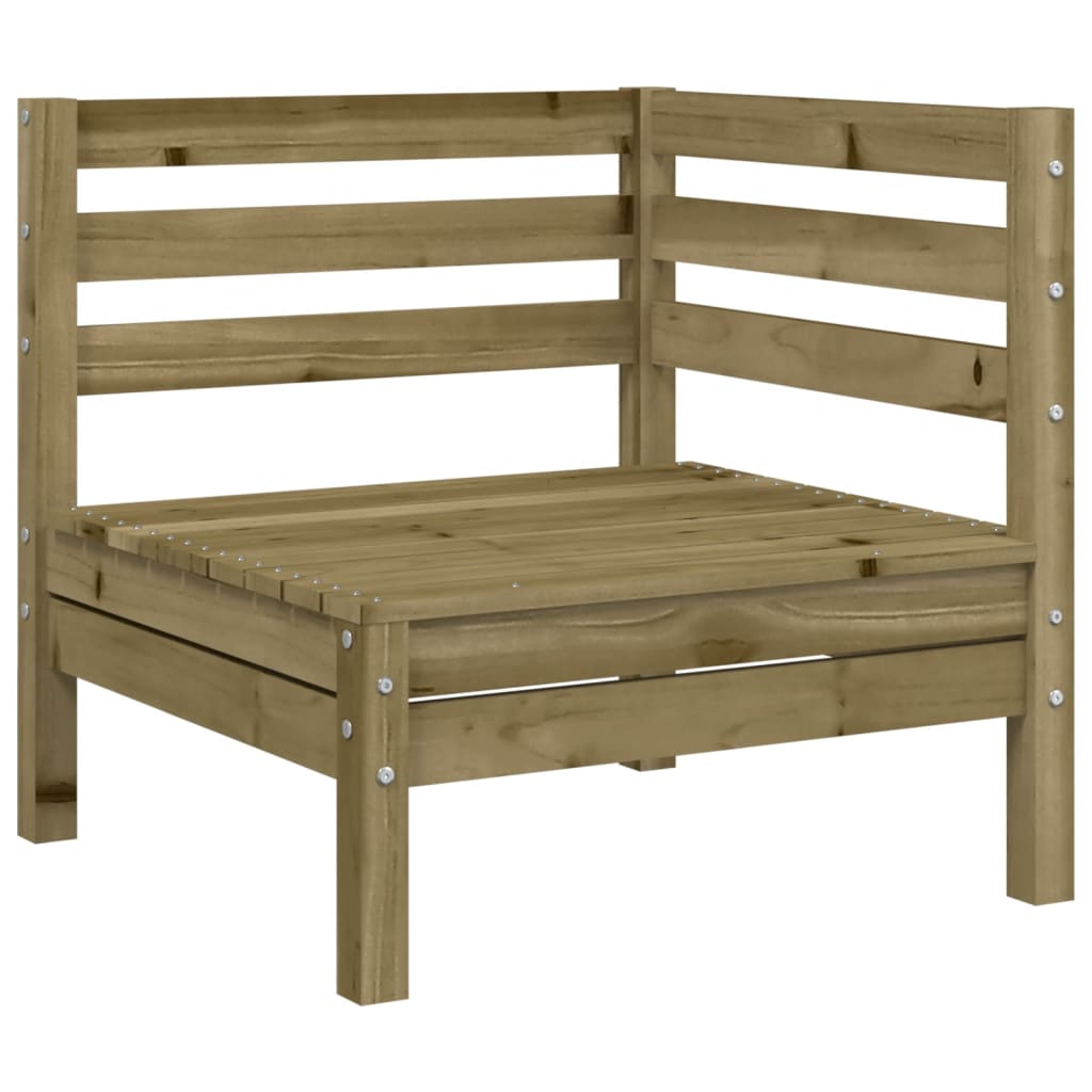 8 Piece Garden Sofa Set with Cushions Impregnated Wood Pine