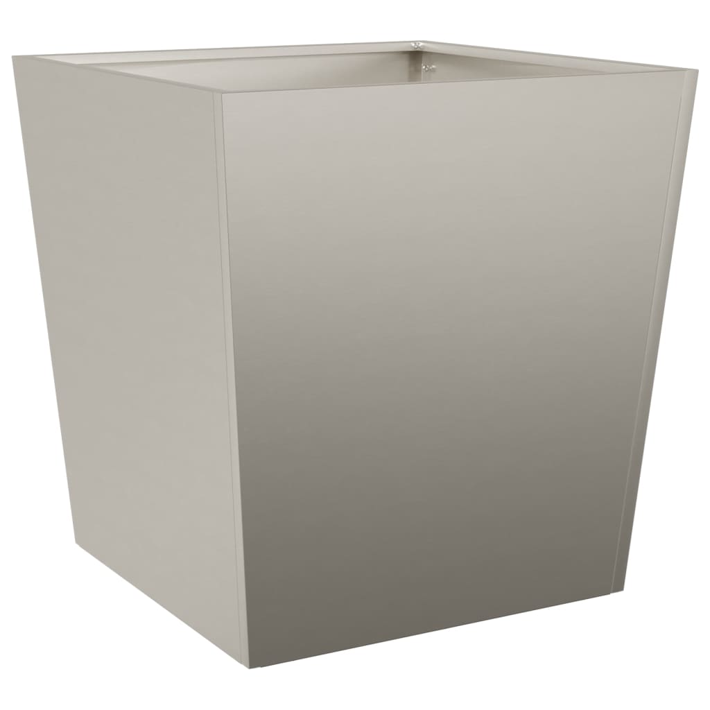 Garden Planters 2 pcs 50x50x50 cm Weathering Steel