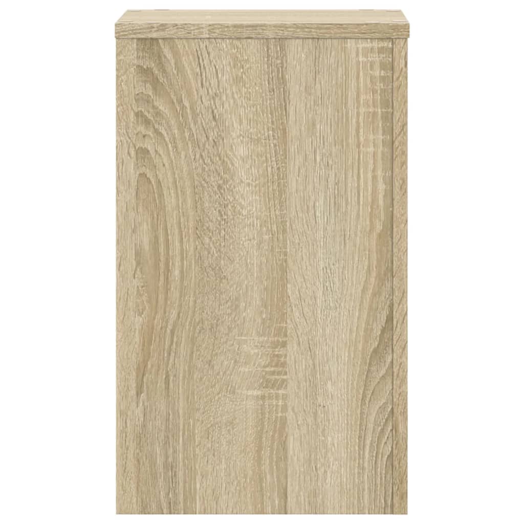 Plant Stands 2 pcs Sonoma Oak 30x30x50 cm Engineered Wood