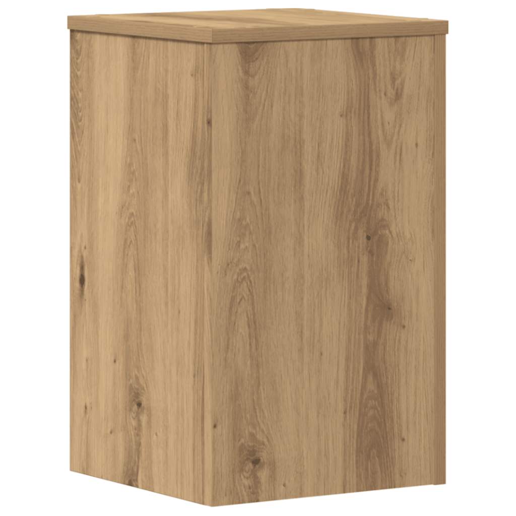 Plant Stands 2 pcs Artisan Oak 30x30x50 cm Engineered Wood