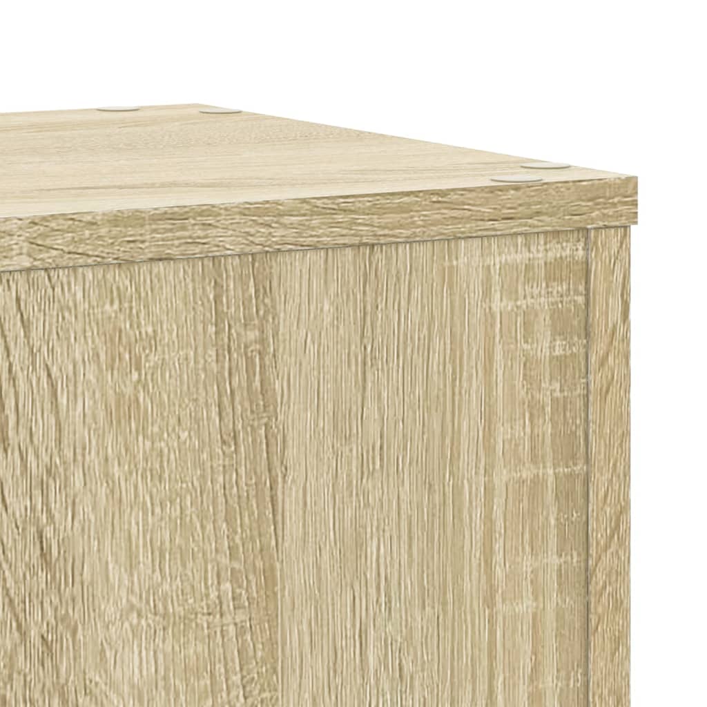 Plant Stands 2 pcs Sonoma Oak 30x30x70 cm Engineered Wood