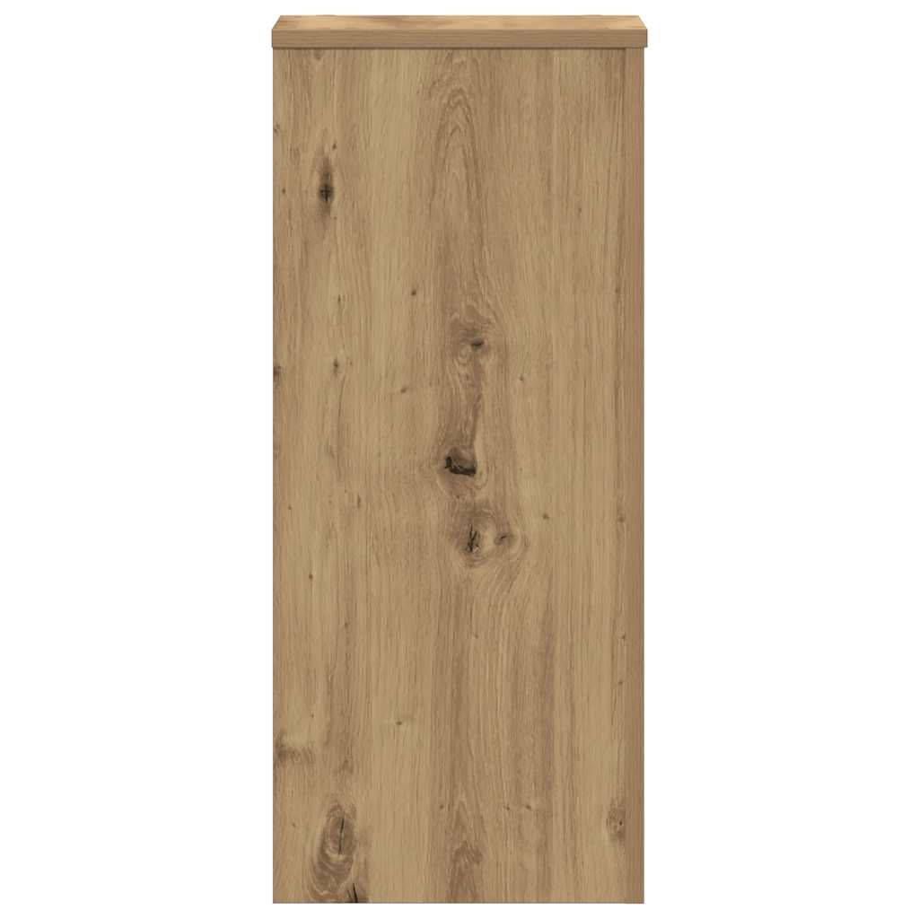 Plant Stands 2 pcs Artisan Oak 30x30x70 cm Engineered Wood