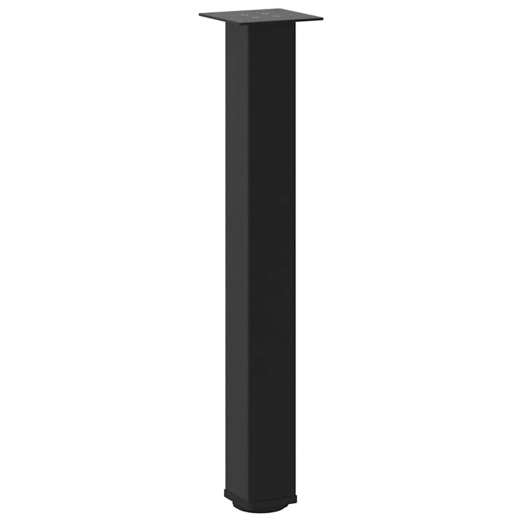 Console Table Legs 4 pcs Black 72-74 cm Steel