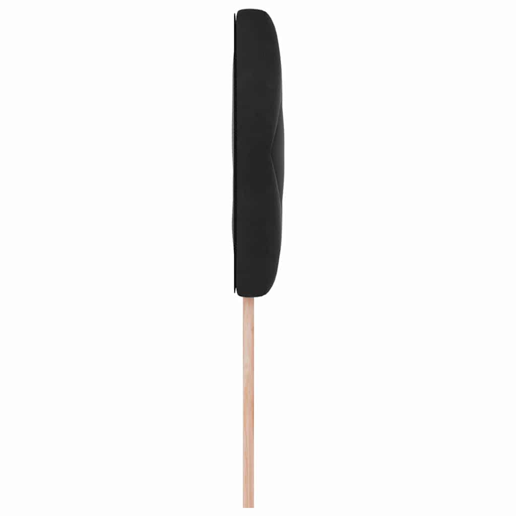 LED Headboard Black 100 cm Faux Leather