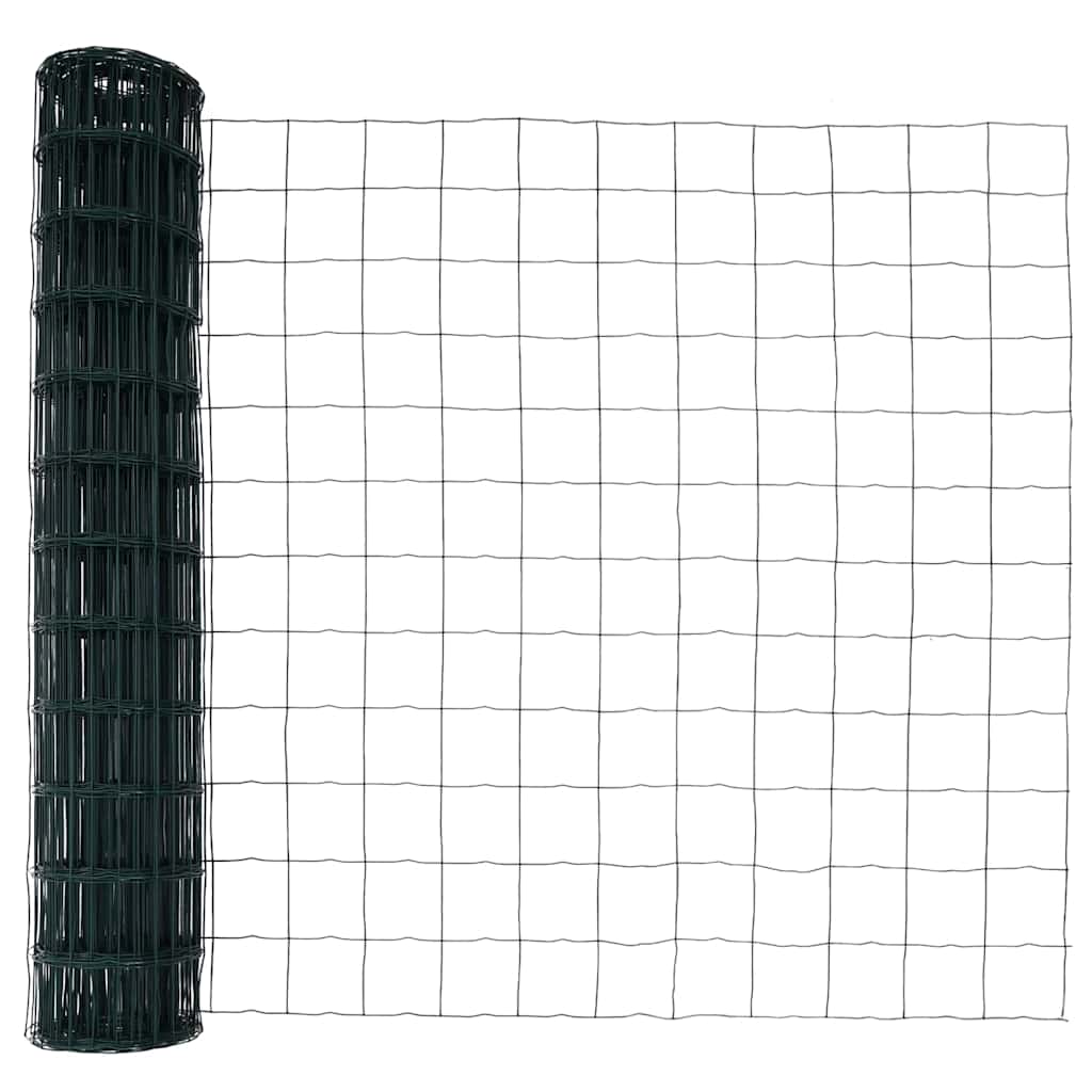 Euro Fence Ground Fix 10 x 1,2 m PVC-Coated Steel Green Mesh