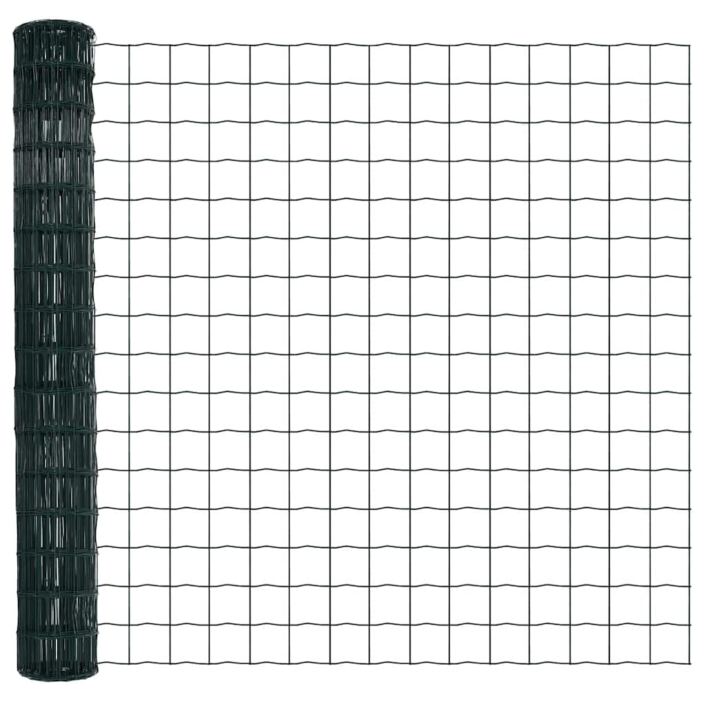 Euro Fence Ground Fix 10 x 1,5 m PVC-Coated Steel Green Mesh