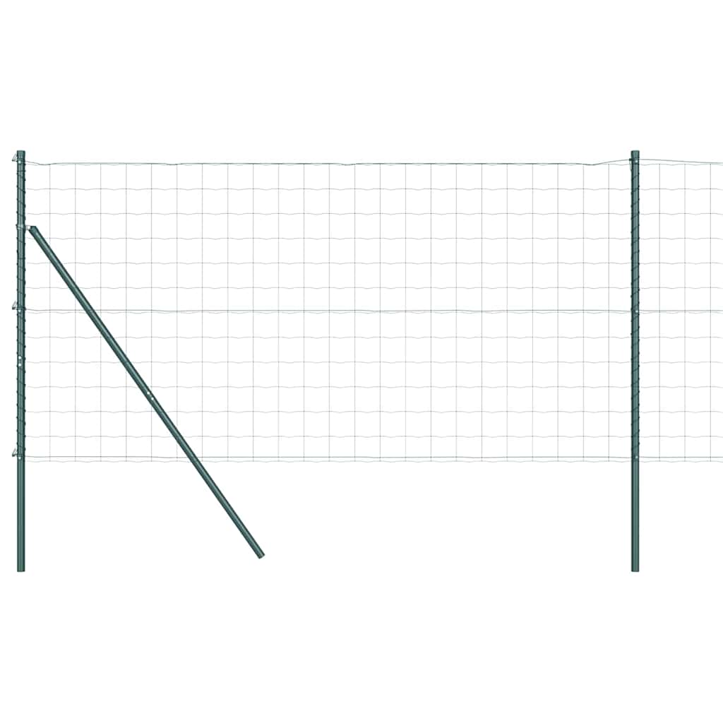 Euro Fence Ground Fix 25 x 1 m PVC-Coated Steel Green Mesh