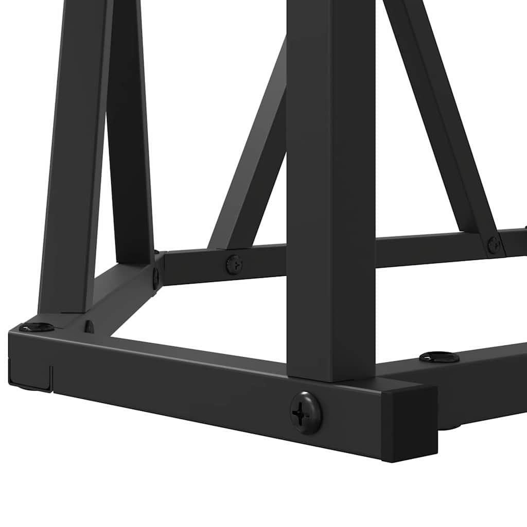 Coffee Table Black Oak 80 x 80 x 42 cm