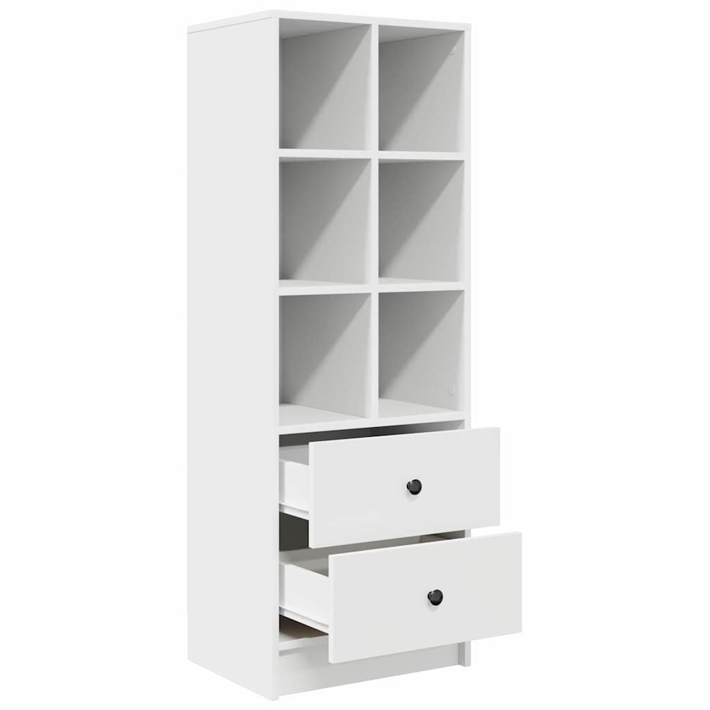 Highboard with Drawer White 45.5 x 34 x 127 cm Engineered wood
