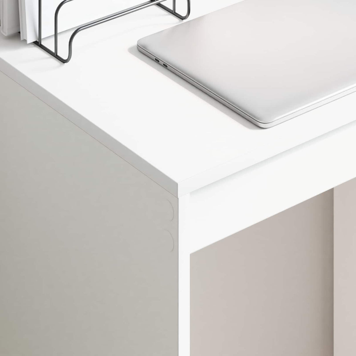Desk White 60 x 40 x 76 cm