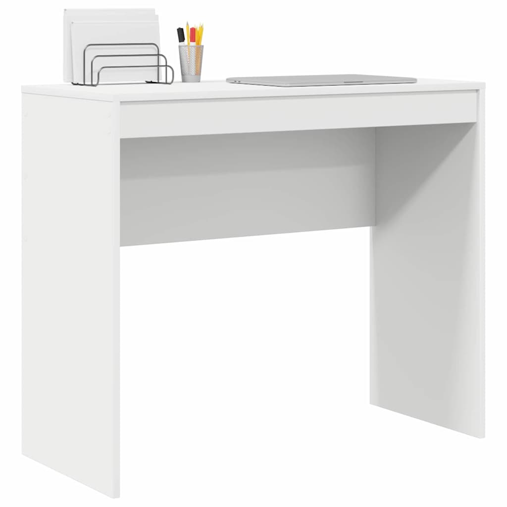 Desk Other White 90 x 40 x 76 cm Engineered wood