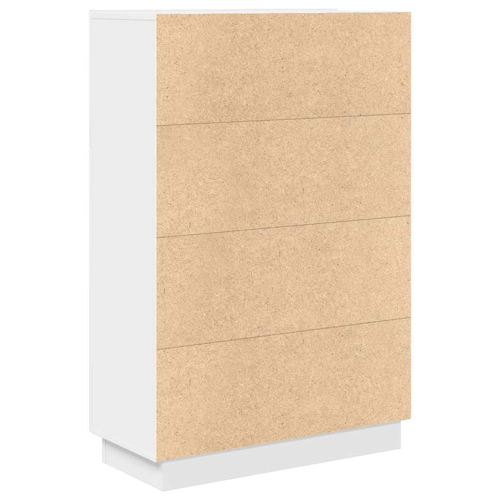 Desk White 71.5 x 31.5 x 106.5 cm Engineered Wood